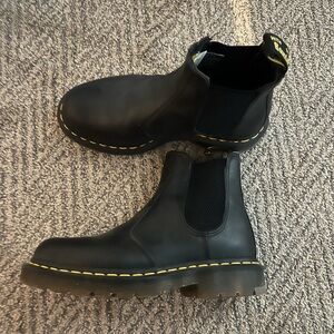 Dr. Martens Black Slip-On Boots